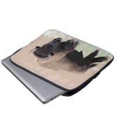 Buffalo / Bison Laptopschutzhülle (Vorne Knopf)