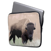 Buffalo / Bison Laptopschutzhülle (Vorderseite Links)