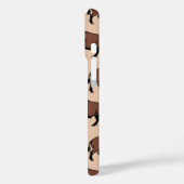 Buffalo Bison Pattern Case-Mate iPhone Hülle (Rückseite / Links)