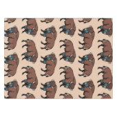 Buffalo Bison Pattern Tischdecke (Vorderseite (Horizontal))