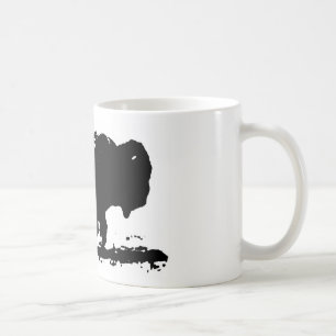 Buffalo Bison Pop Art Kaffeetasse