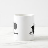 Buffalo Bison Pop Art Kaffeetasse (Mittel)