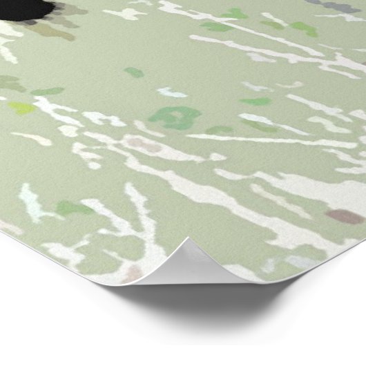 Buffalo / Bison Poster (Ecke)