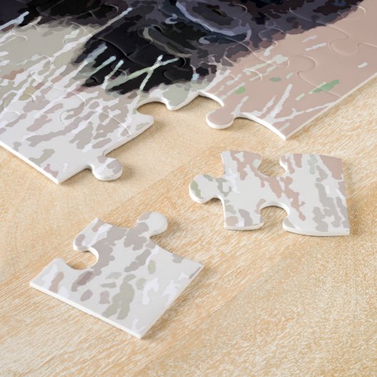 Buffalo / Bison Puzzle (Seite)