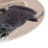 Buffalo / Bison Schneidebrett (Ecke)