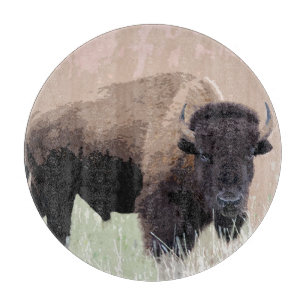 Buffalo / Bison Schneidebrett