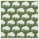 Buffalo-Bison-Silhouetten Stoff (Muster)