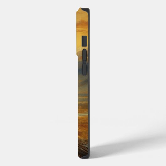 Buffalo Bison Sunset Silhouette Case-Mate iPhone Hülle (Rückseite / Links)