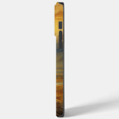 Buffalo Bison Sunset Silhouette Case-Mate iPhone Hülle (Rückseite / Links)