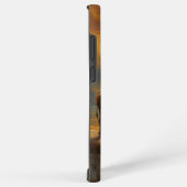 Buffalo Bison Sunset Silhouette Samsung Galaxy Hülle (Rechte Seite)