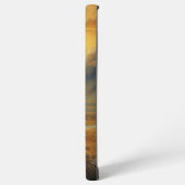 Buffalo Bison Sunset Silhouette Samsung Galaxy Hülle (Linke Seite)