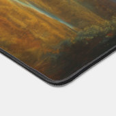 Buffalo Bison Sunset Silhouette Schreibtischunterlage (Ecke)