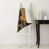 Buffalo Bison Sunset Silhouette Sherpadecke (Beispiel)