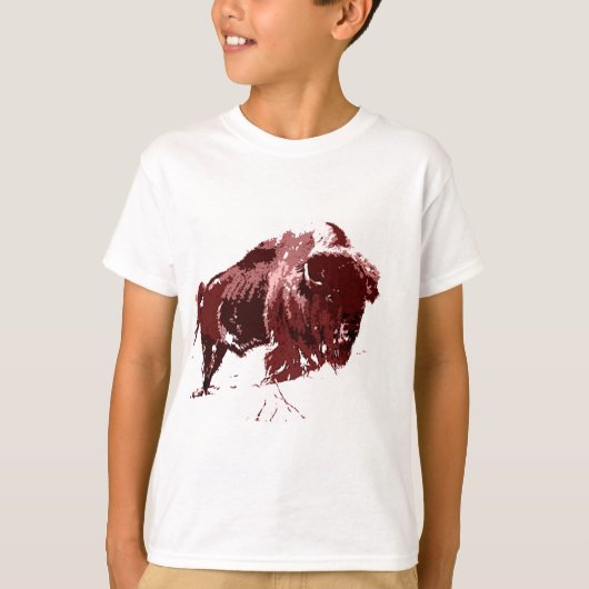 Buffalo - Bison T-Shirt (Vorderseite)