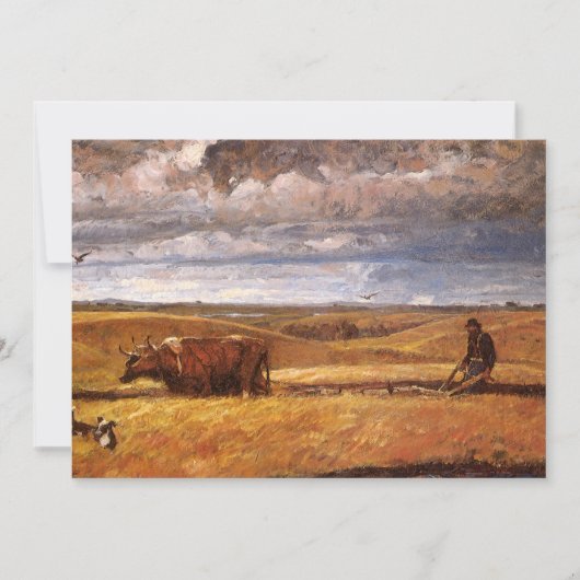 Buffalo Bones Plowinz von Harvey Thomas Dunn (Vorderseite)
