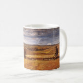 Buffalo Bones Plowinz von Harvey Thomas Dunn Kaffeetasse (VorderseiteRechts)