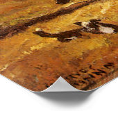 Buffalo Bones Plowinz von Harvey Thomas Dunn Poster (Ecke)