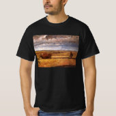 Buffalo Bones Plowinz von Harvey Thomas Dunn T-Shirt (Vorderseite)