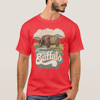 Buffalo Brewing Co Beer Retro Defunktional Breweri T-Shirt