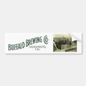 Buffalo Brewing Company, Sacramento, CA Autoaufkleber (Vorne)