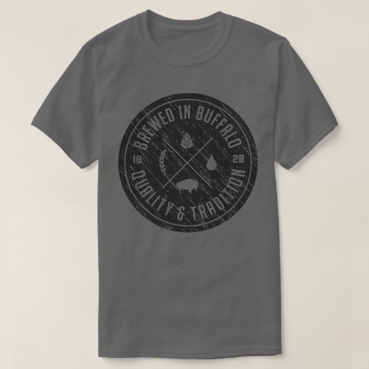 Buffalo Brewing Tradition T T-Shirt (Design vorne)