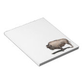 Buffalo, Bubalus Notizblock (angewinkelt)