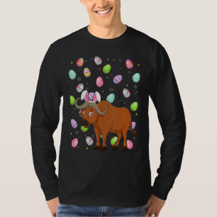 Buffalo Bunny Easter Egg Funny Buffalo Ostersao Su T-Shirt