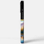 Buffalo by Serene River in Mountains Case-Mate iPhone Hülle (Rückseite / Links)