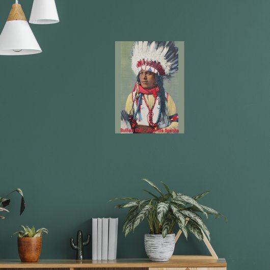 Buffalo Calf Native American Poster (Wohnzimmer 1)