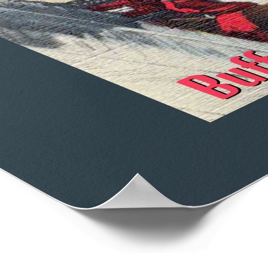 Buffalo Calf Native American Poster (Ecke)