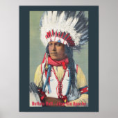 Buffalo Calf Native American Poster (Vorne)