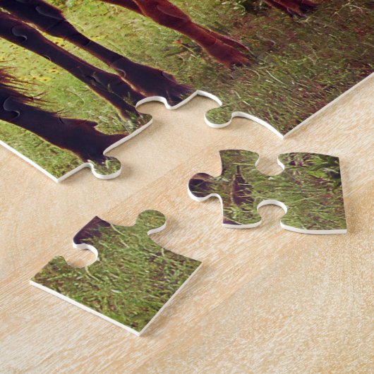 Buffalo & Calf Oklahoma. Puzzle (Seite)