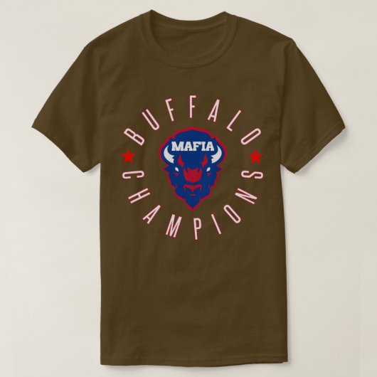 Buffalo-Champions T-Shirt (Design vorne)