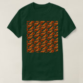 Buffalo Chicken Wing Pattern  T-Shirt (Design vorne)