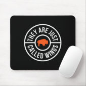 Buffalo Chicken Wings Sie Werden Einfach Wings Gen Mousepad (Mit Mouse)