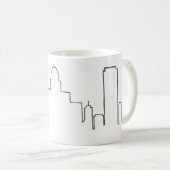 Buffalo City Skyline Tasse (VorderseiteRechts)