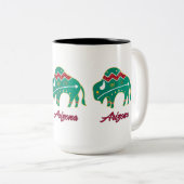 Buffalo Clan Arizona Zweifarbige Tasse (VorderseiteRechts)