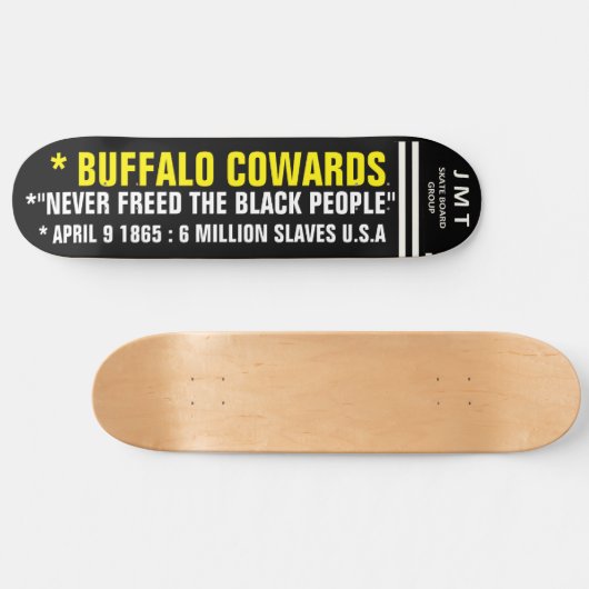 BUFFALO COWARD 8 1/4" Skateboard Deck (Horizontal)