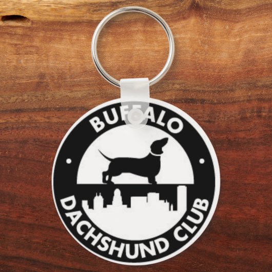 Buffalo Dackel Club Schlüsselanhänger (Vorderseite)