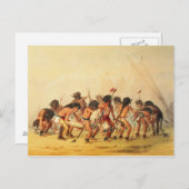 Buffalo Dance, c.1832 Postkarte (Vorne/Hinten)