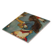 "Buffalo Dancer" Western Art von Gerald Cassidy Fliese (Seite)