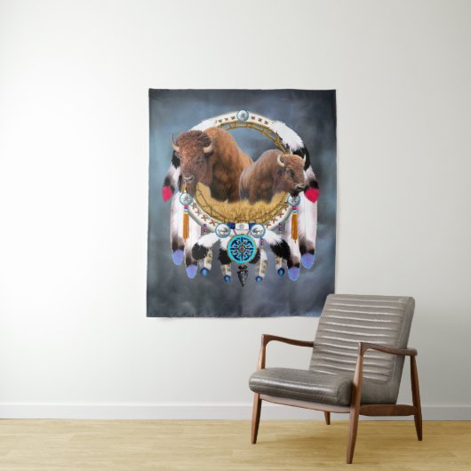 BUFFALO DREAM CATCHER WANDTEPPICH (Beispiel)