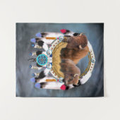 BUFFALO DREAM CATCHER WANDTEPPICH (Vorderseite (Horizontal))