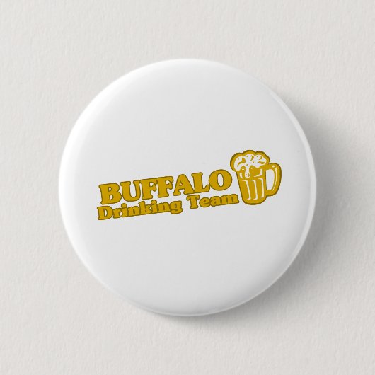 Buffalo Drink Team T-Shirts Button (Vorderseite)