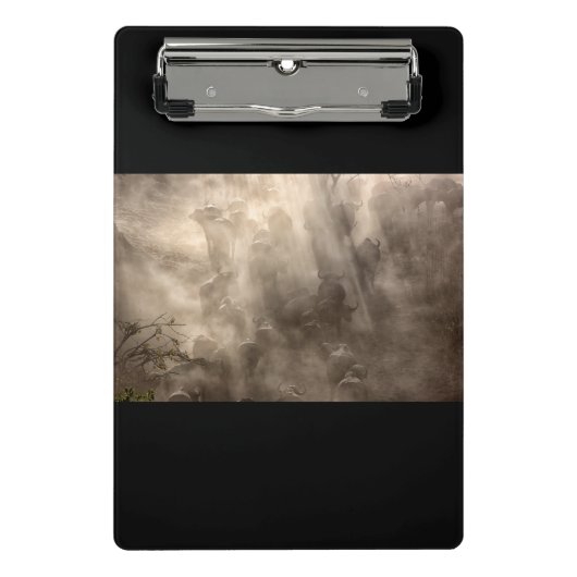 Buffalo Dust Mini Klemmbrett (Vorderseite)