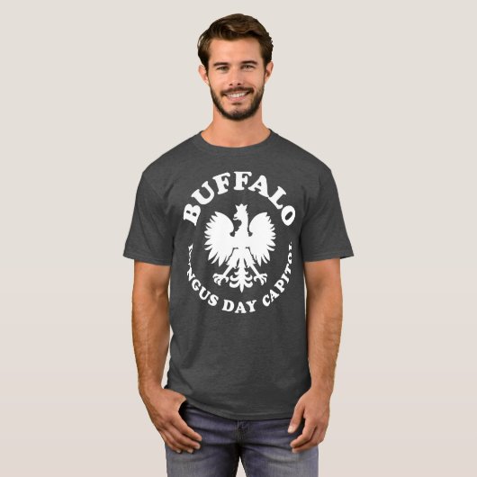 Buffalo Dyngus Day Capitol Polish 716 Ski T-Shirt (Vorne ganz)