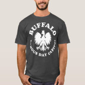 Buffalo Dyngus Day Capitol Polish 716 Ski T-Shirt (Vorderseite)