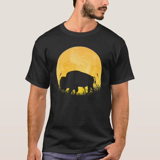 Buffalo Easy Halloween Outfit Tamaraw Moon Kostüm T-Shirt (Vorderseite)