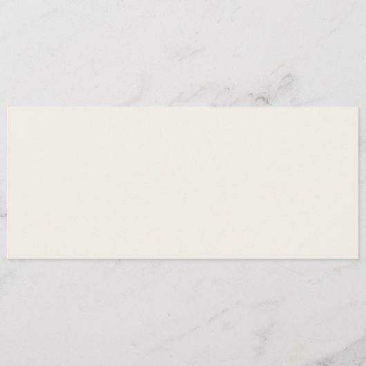 Buffalo Fall Foliage Bison Script Wedding Menu Menükarte (Rückseite)