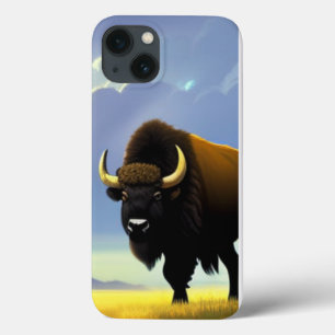 Buffalo Fields iPhone 13 Pro Slim Fit Case, Glossy Case-Mate iPhone Hülle